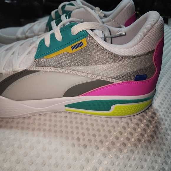 PUMA NWOT MENS SZ 17 2K COURT RIDER WHITE ULTRA BASKETBALL SNEAKER SHOES - Picture 2 of 13